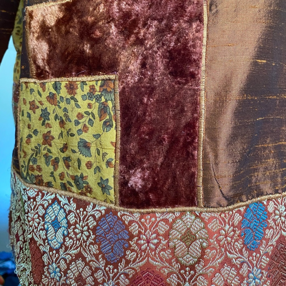 Vintage Patchwork Tapestry Jacket - image 5